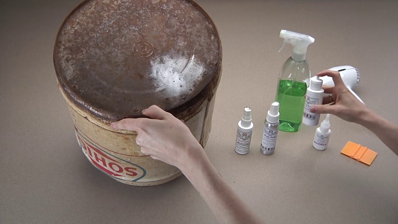 How to repair pinholes in metal