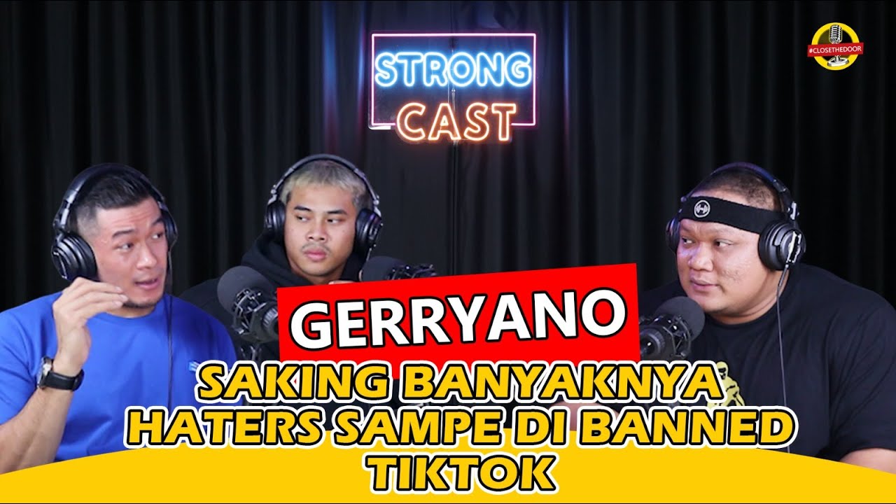 STRONGCAST - GERRYANO INFLUENCER TIKTOK KONTROVERSIAL!! RIBUT MULU KERJAANNYA!!!