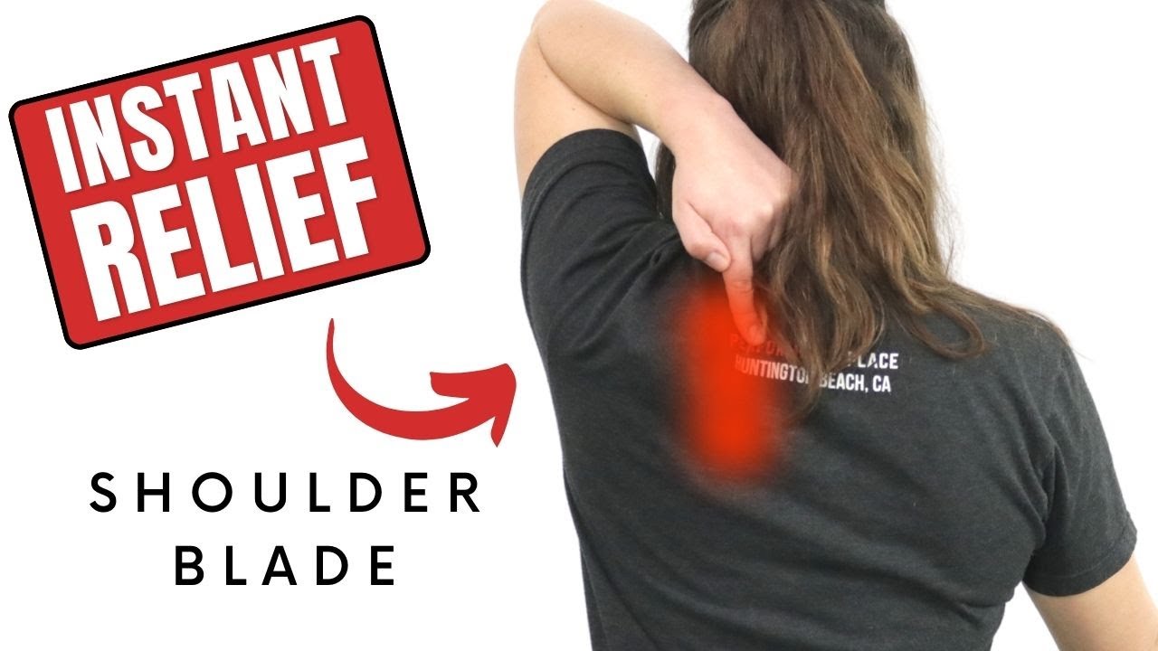 This is the World's BEST Stretch for Rhomboid Muscle Pain!