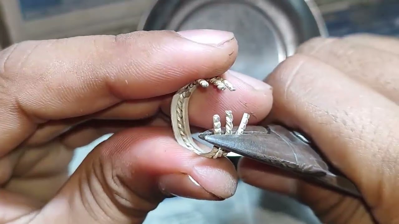 How To Make Silver Jewellery | Simple Silver Ring Making Tutorial 2026