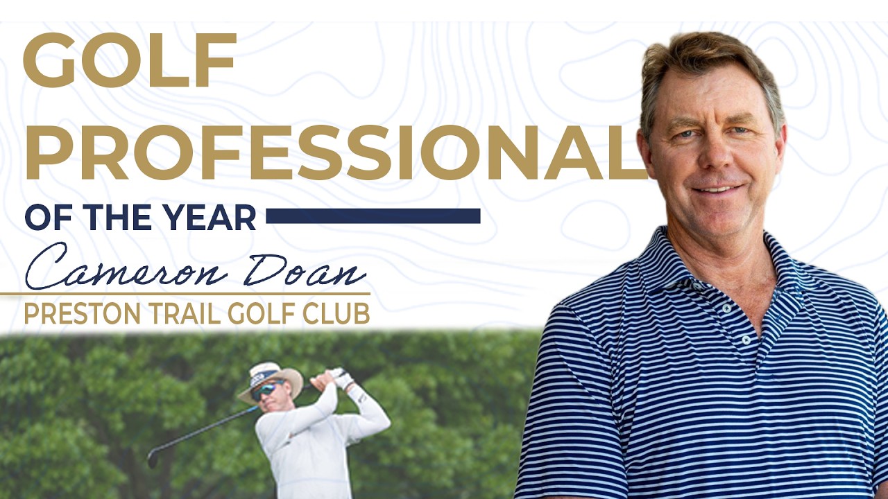 2025 Golf Professional of the Year - Cameron Doan