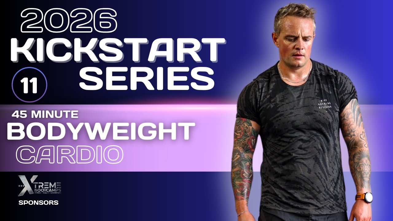 11: 45 Minute FULL BODY CARDIO Workout at Home | Bodyweight Circuit Training