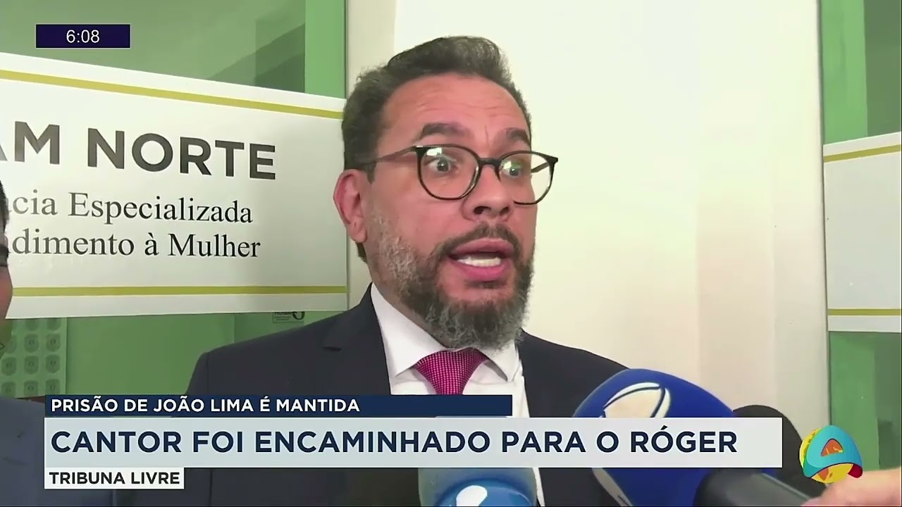 Tribuna Livre - Prisão de João Lima é mantida e cantor é encaminhado para o Roger
