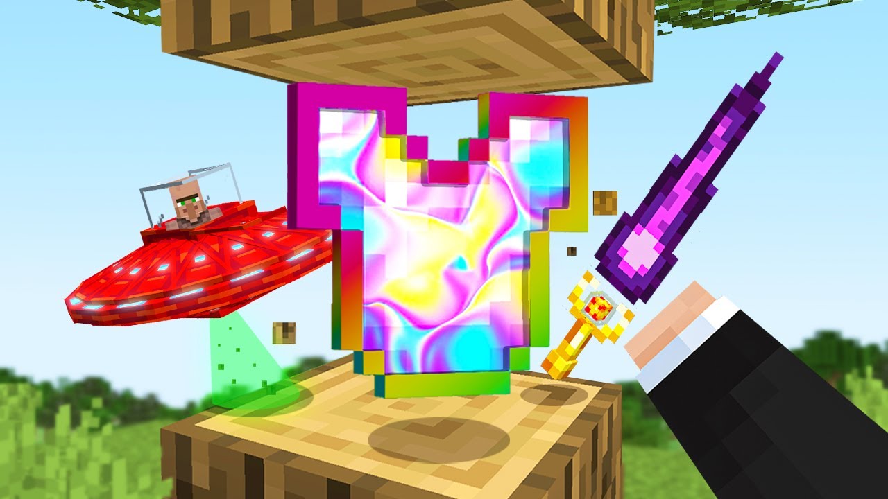 Minecraft, но каждая капля случайна!
