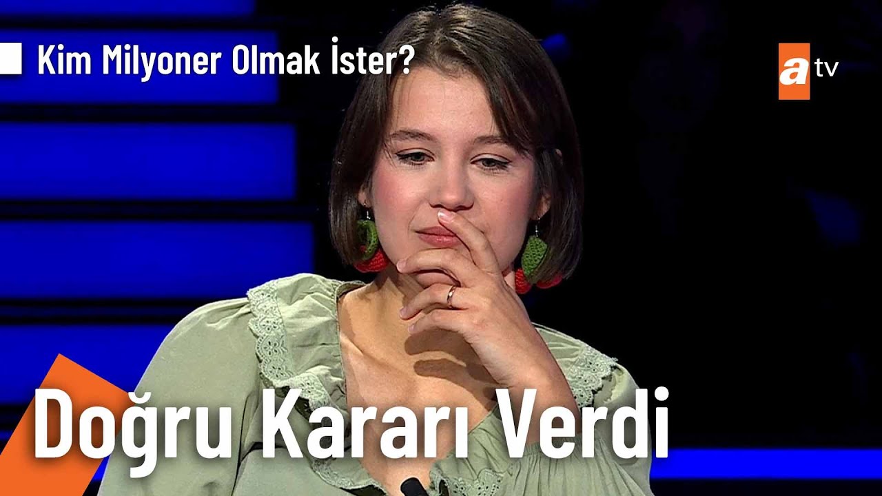 Ece Koca, 200 bin TL değerindeki soruda çekilme kararı aldı - Kim Milyoner Olmak İster? 1209. Bölüm