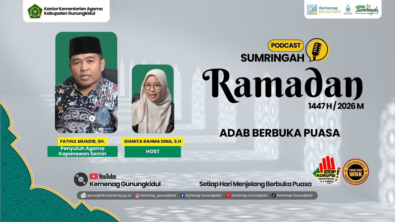 Adab Berbuka Puasa | Sumringah Ramadan 1447 H