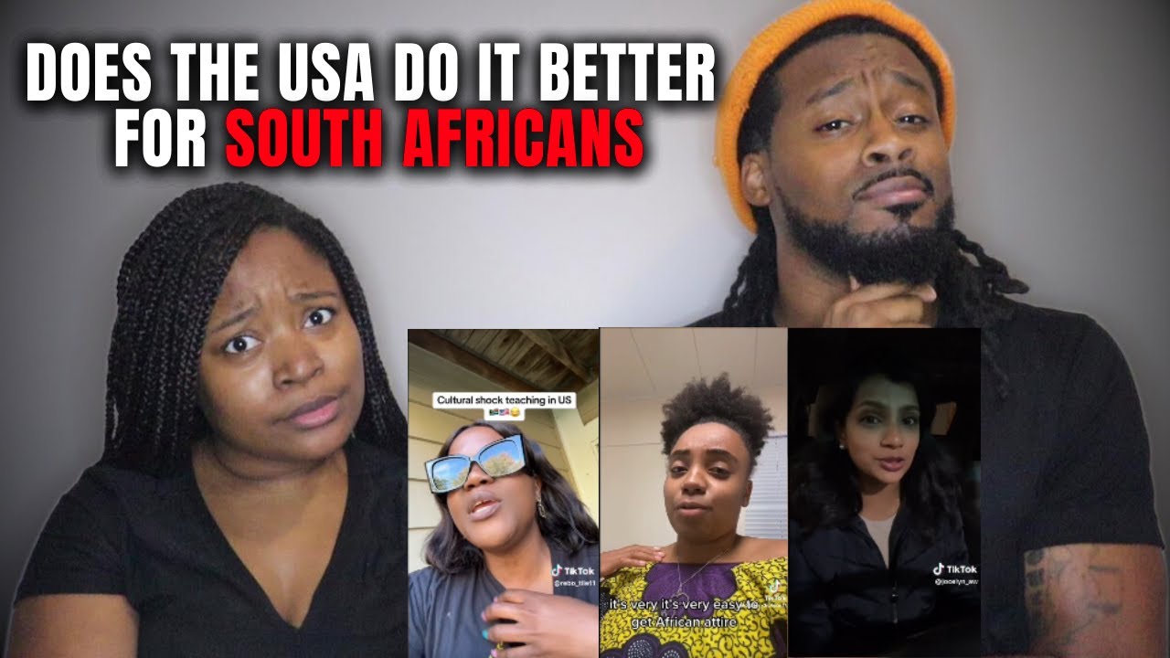 🇿🇦 American Couple Reacts “Does the USA Do It Better for SOUTH AFRICANS?” Pt 4