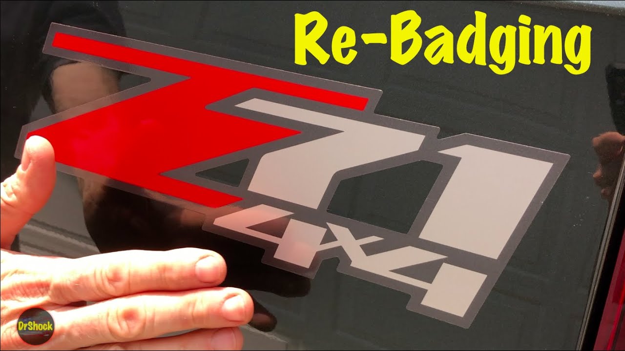2007 - 2014 Chevrolet Silverado, GMC Sierra and 2013 Avalanche Z71 Vinyl Decal Installation