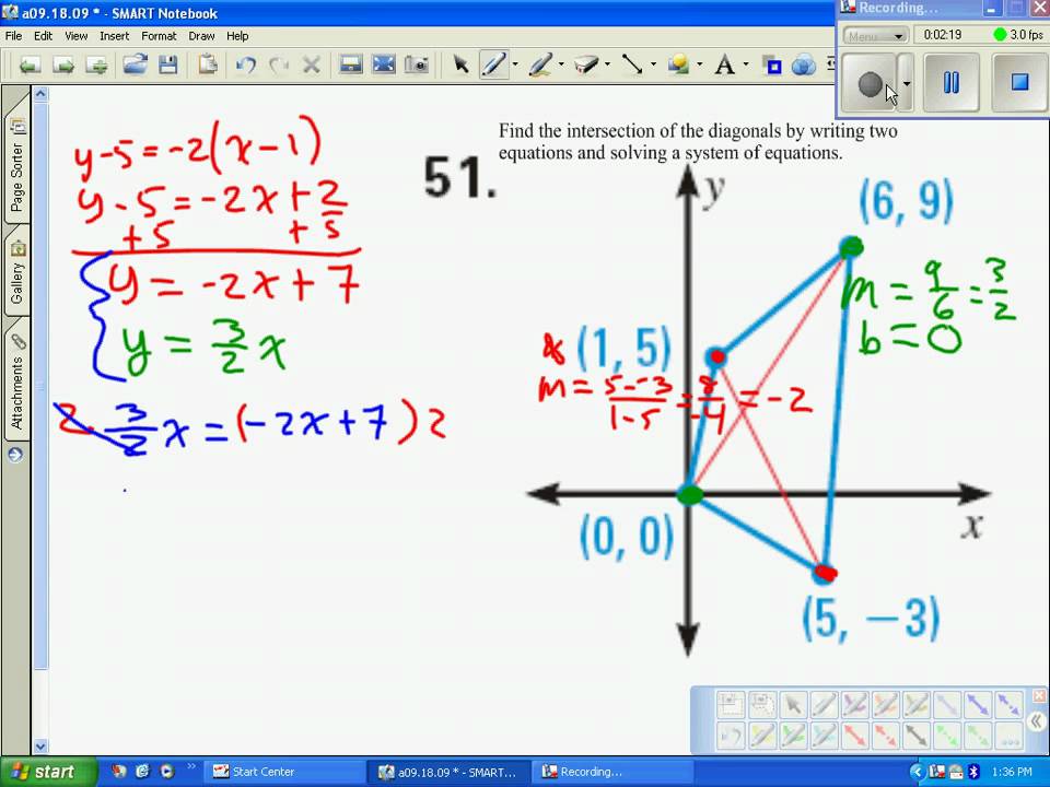 intersection Diagonals