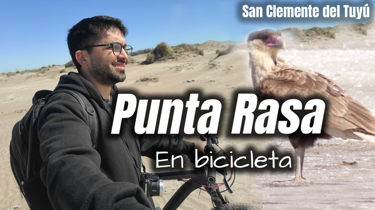 PUNTA RASA en bicicleta 🚴‍♂️ | El paraíso costero de San Clemente 🇦🇷