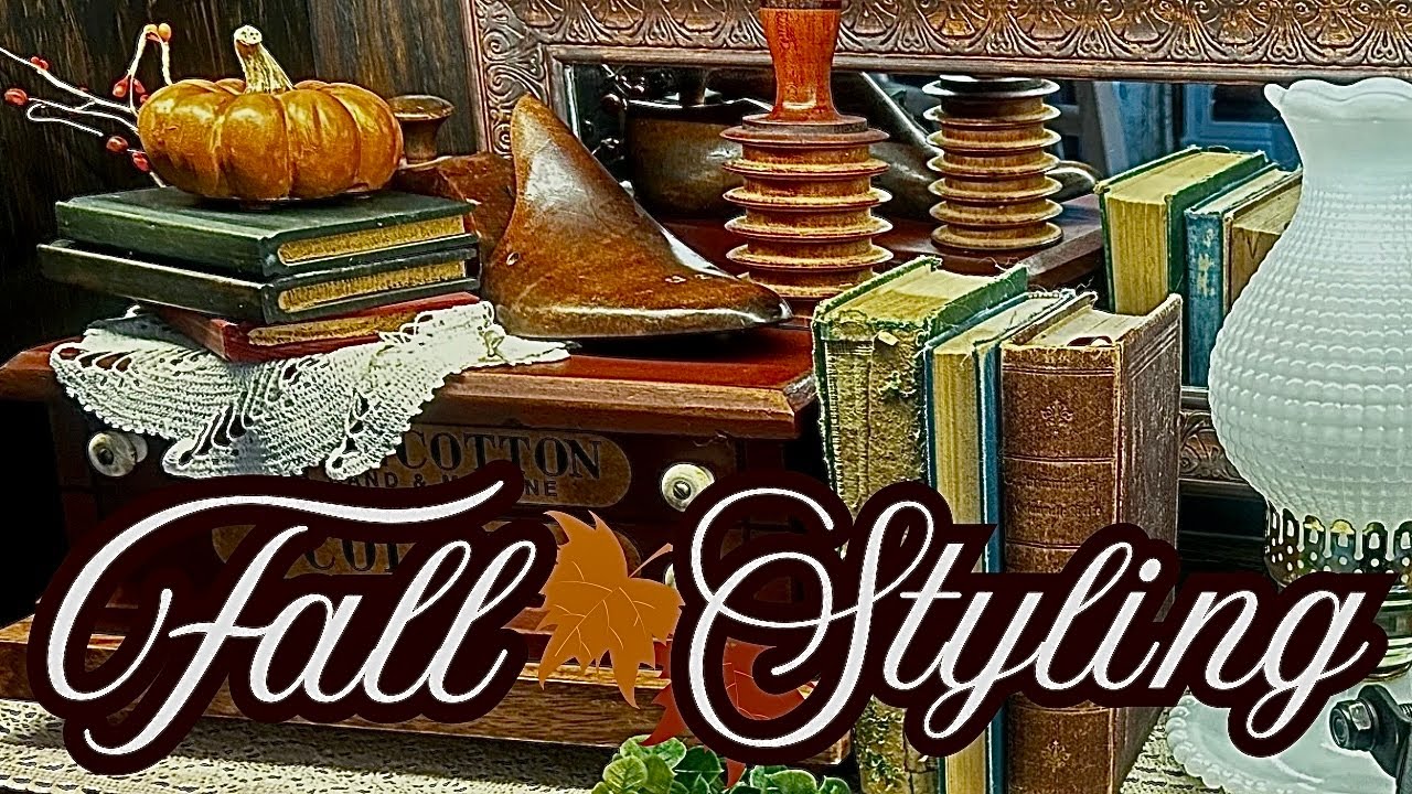 FALL HUTCH : Transforming and styling an 80’s Hutch/ YOUNIQUELY VINTAGE YOU COLLAB