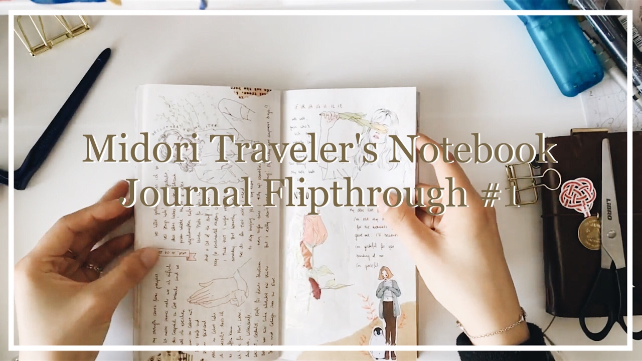 Traveler's Notebook Journal Flipthrough #1