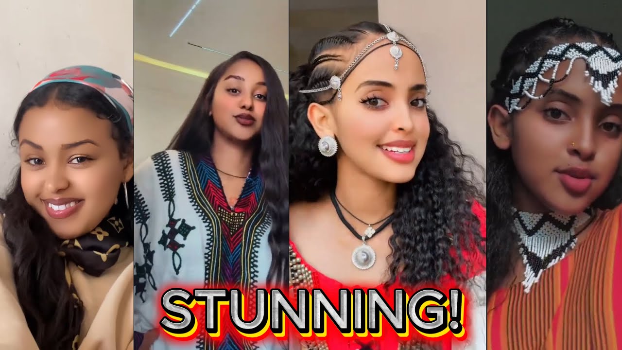 25 Beautiful Ethiopian Girls Dancing | 4-Minute Cultural Compilation