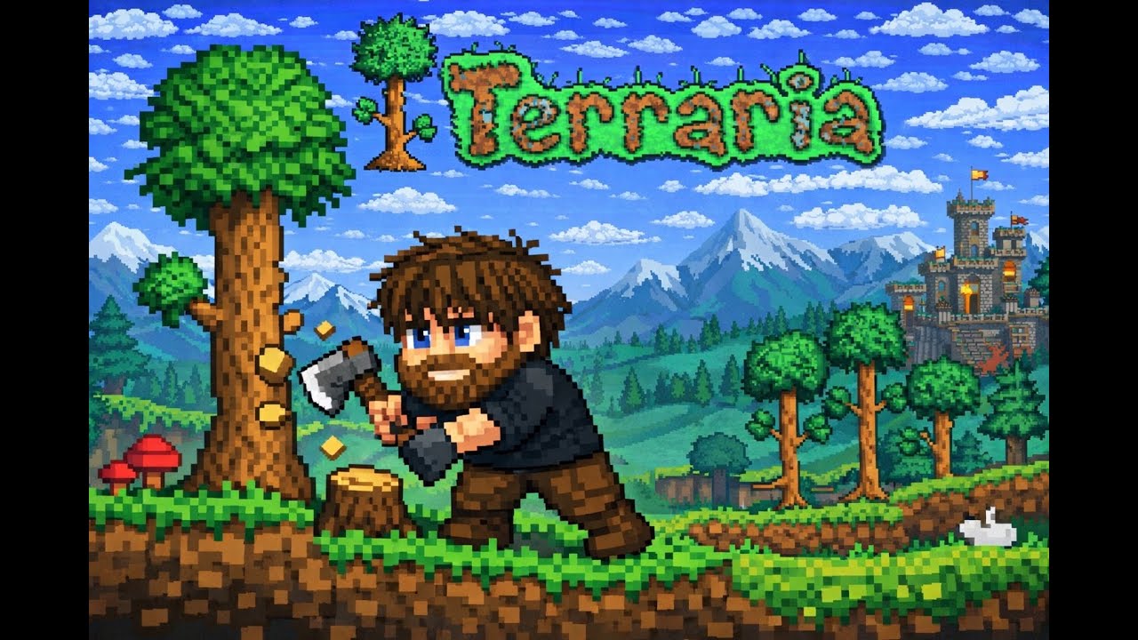 Продолжаю рубиться в Terraria