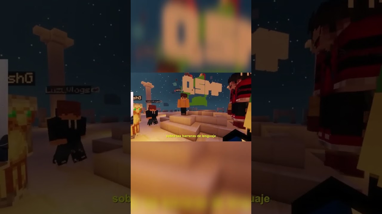 QSMP: The First Multilingual Minecraft Server with Live Translation