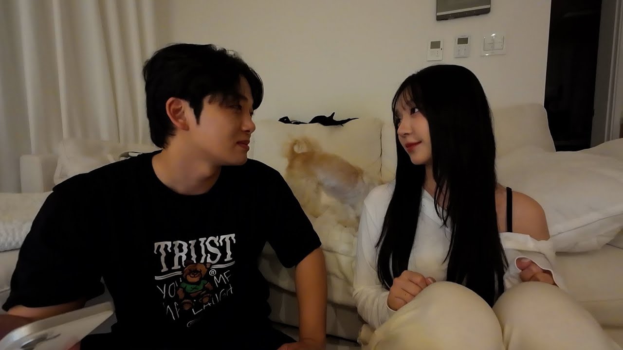 나 자고 가도 돼..?