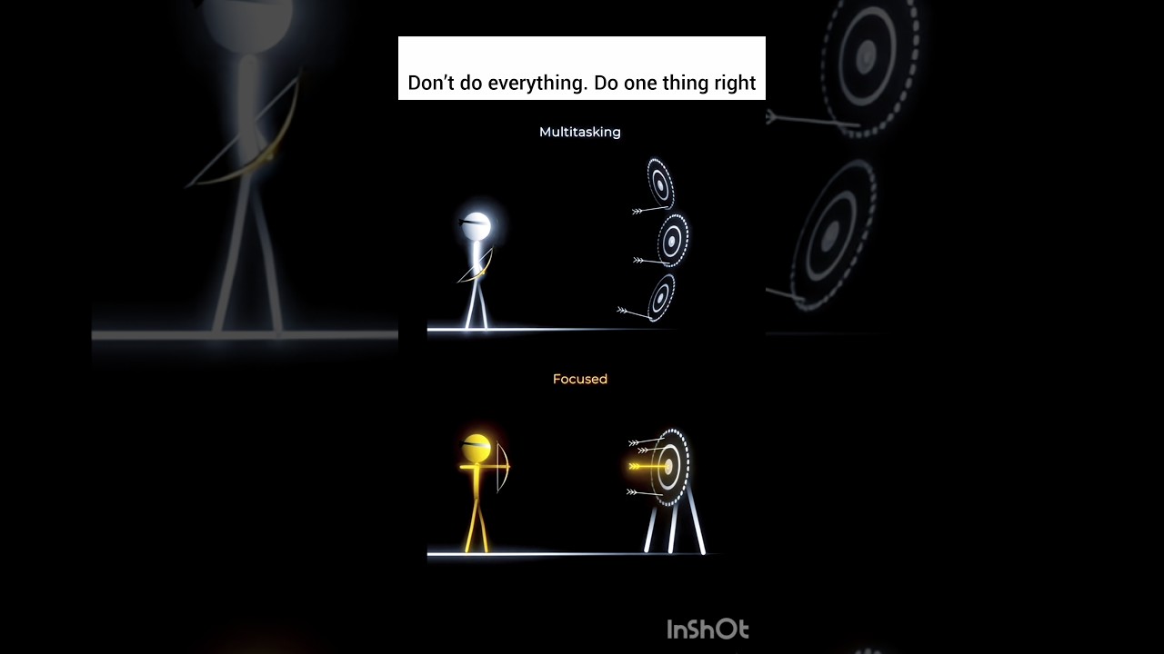 Multitasking vs Focus &mdash; The Difference is Massive