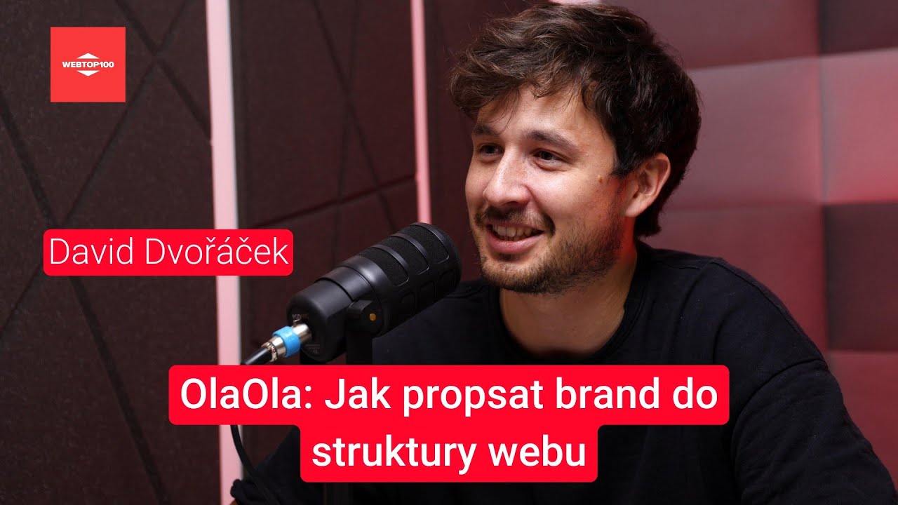 David Dvořáček, Creepy studio: OlaOla - jak propsat brand do struktury webu.