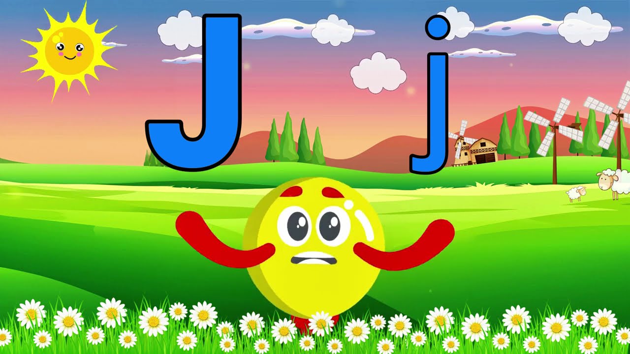 Apprendre la Lettre J facilement🐵⭐ Vidéo éducative pour les tout-petits