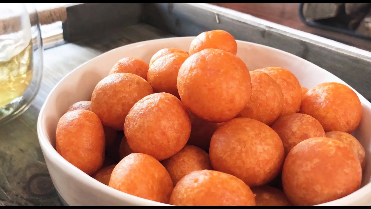 QQ地瓜球┃如何炸出外酥內Q的地瓜球，配方跟你想像的不一樣喔!  《Fried sweet potato balls》