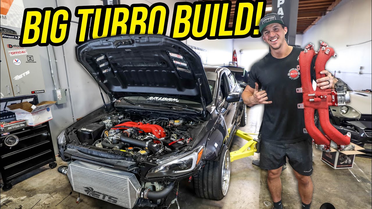 Installing BRZ Intake Manifold on a 2015+ WRX! | WRX Big Turbo Build Ep. 1