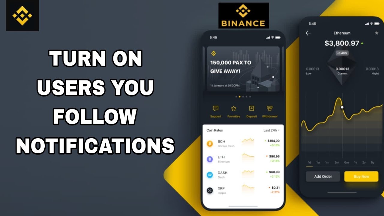 How To Turn On Users You Follow Notifications On Binance App