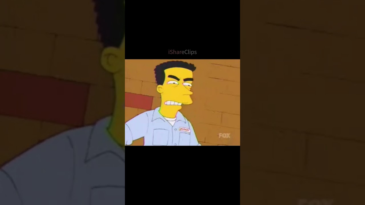 Classic Simpsons - Homer & Grimey Jnr #simpsons #shorts #funny