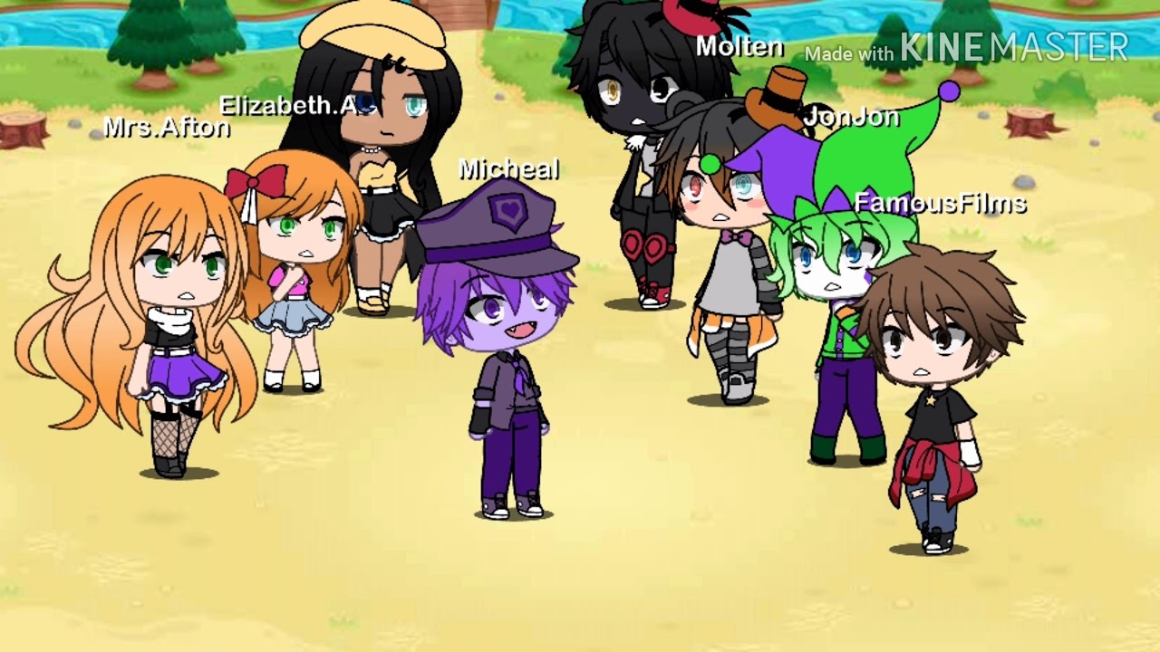 Singing battle#1  (my au) FNAF Afton Family +My OC VS TheFamousFilms  (please check the discription)