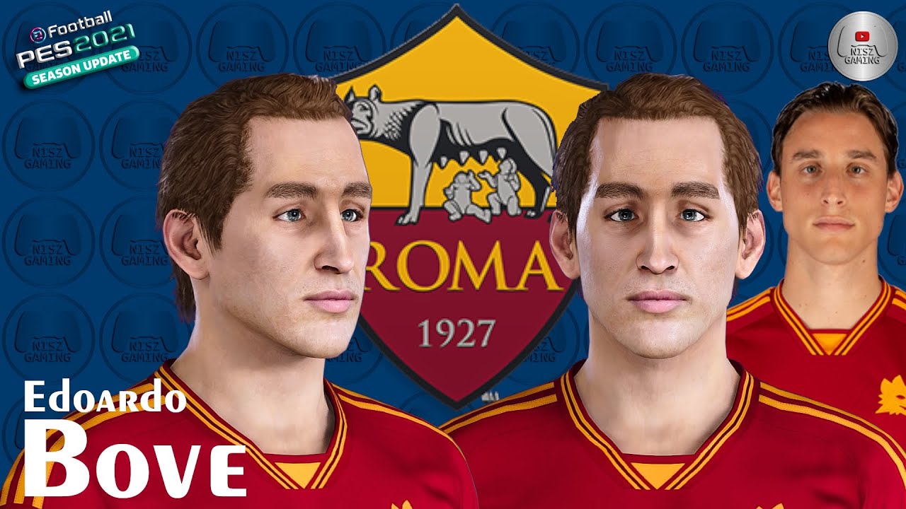 Eduardo Bove Face PES 2021 PES 2020 AS Roma | NISZ Gaming