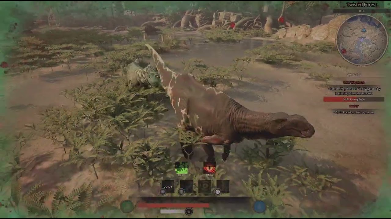 Path of Titans_Bars vs Rex and Meg