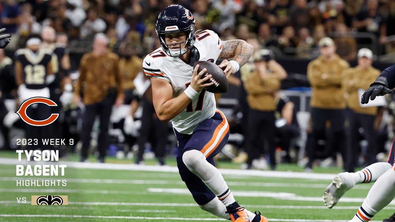 Tyson Bagen's best plays from 2-TD game vs. Saints | Week 9