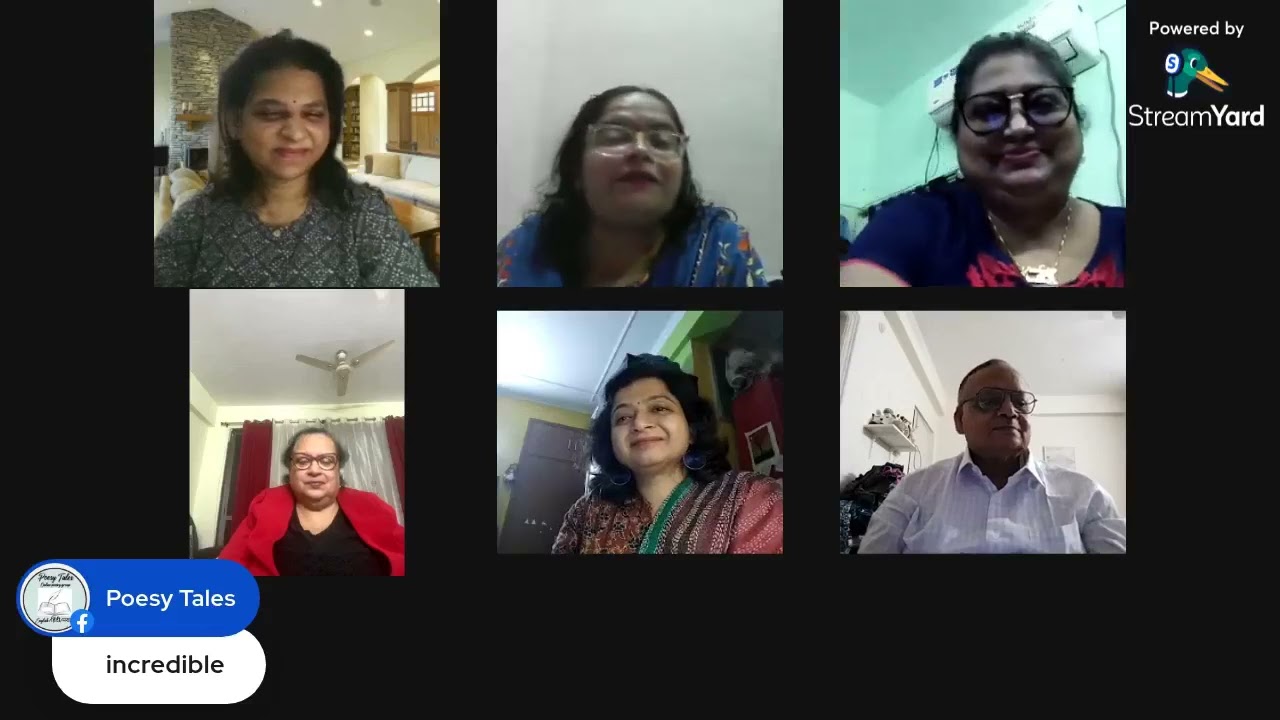 #PoesyTales#73#English#live#open mic#meet# kavyagoshti #काव्यगोष्टी
