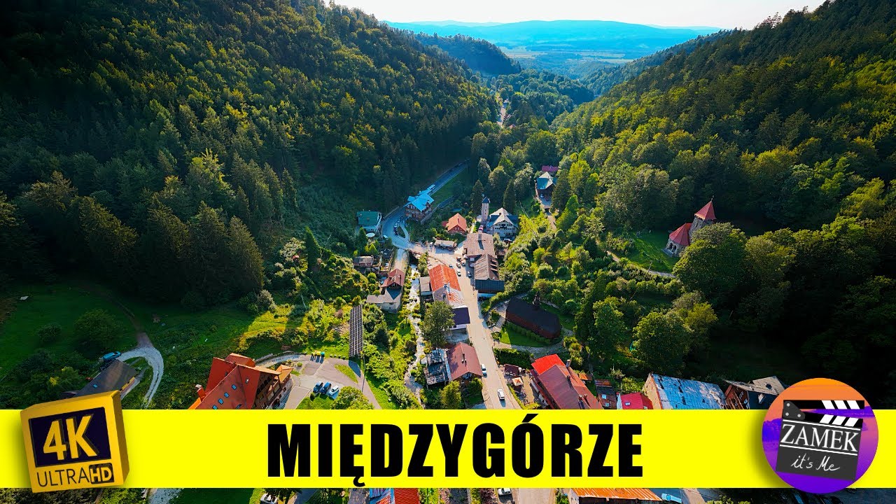 🇵🇱 MIĘDZYGÓRZE | Letnie popołudnie z drona 4K | Masyw Śnieżnika