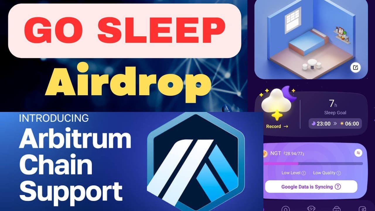 Gosleep airdrops | gosleep arbitrum airdrop #crypto #gosleepairdrop #arbitrum_airdrop