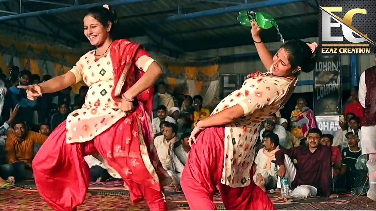 तेरे इश्क़ मे नाचेंगे | Renu sheoran dance | Haryanvi stage dance 2022 |EZAZ CREATION#haryanvidance