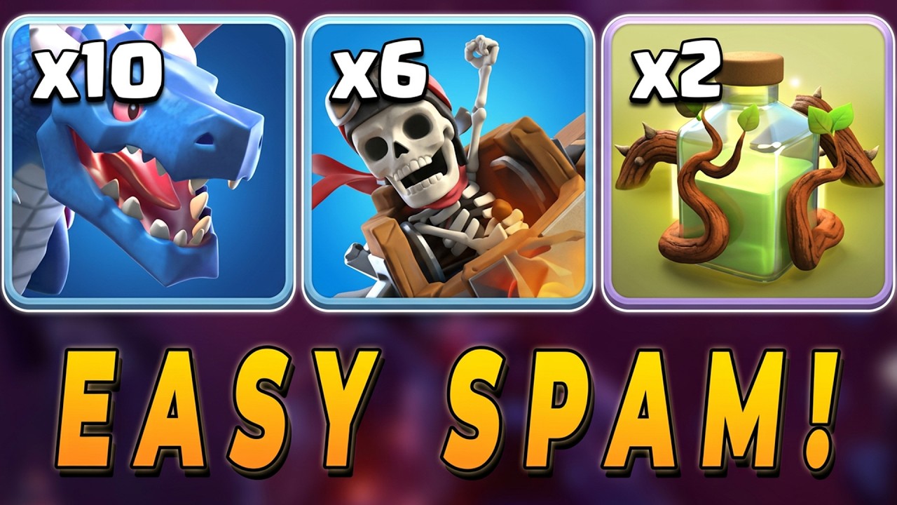 This Hydra Spam with Double Overgrowth is Dominating Legend1 Right Now | Clash of Clans