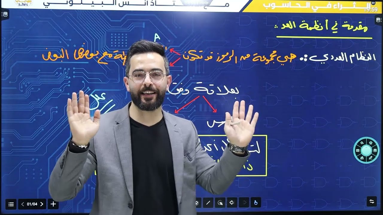 أ. أنس بيلوني / مقدمة في انظمة العد