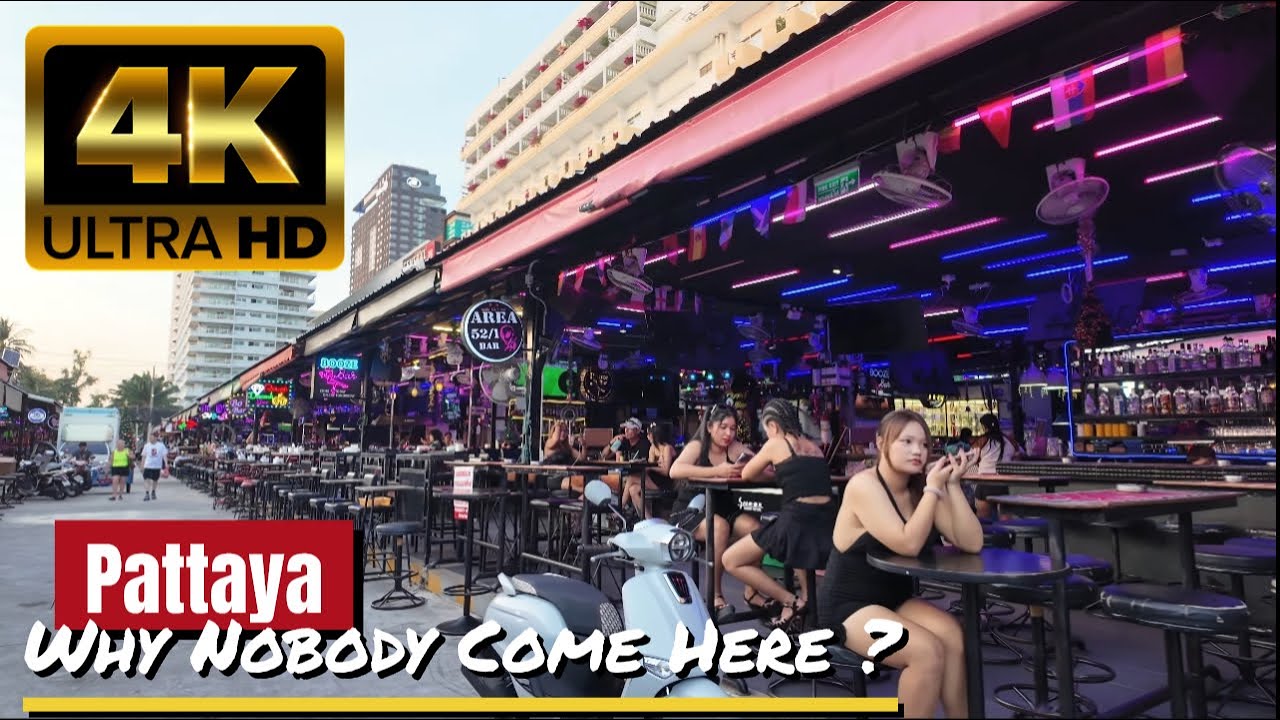 🇹🇭[4K] Walking Through Pattaya's Wildest Streets!😱