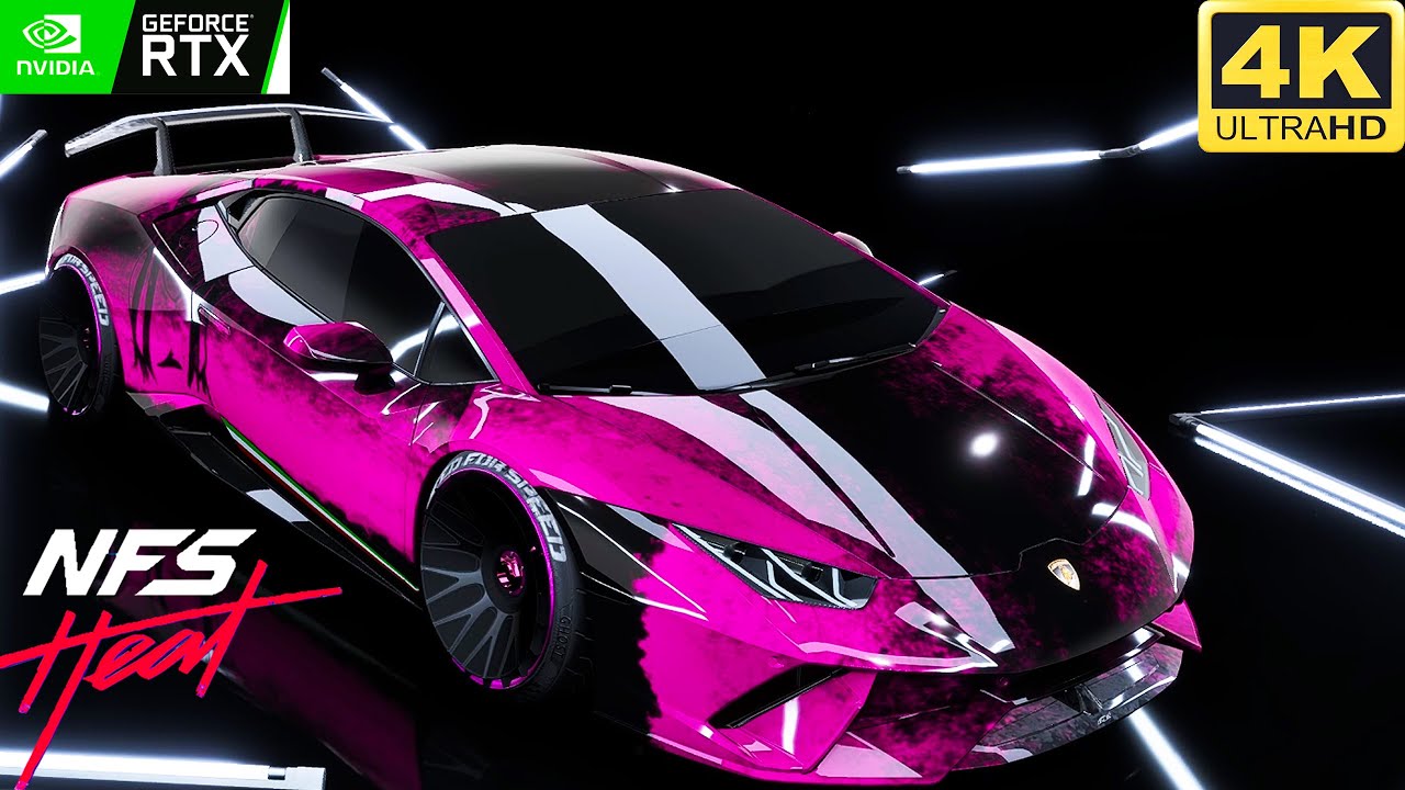 NFS HEAT | LAMBORGHINI Huracan Performante 2018 CUSTOMIZATION AND GAMEPLAY | ULTRA GRAPHICS 4K 60FPS