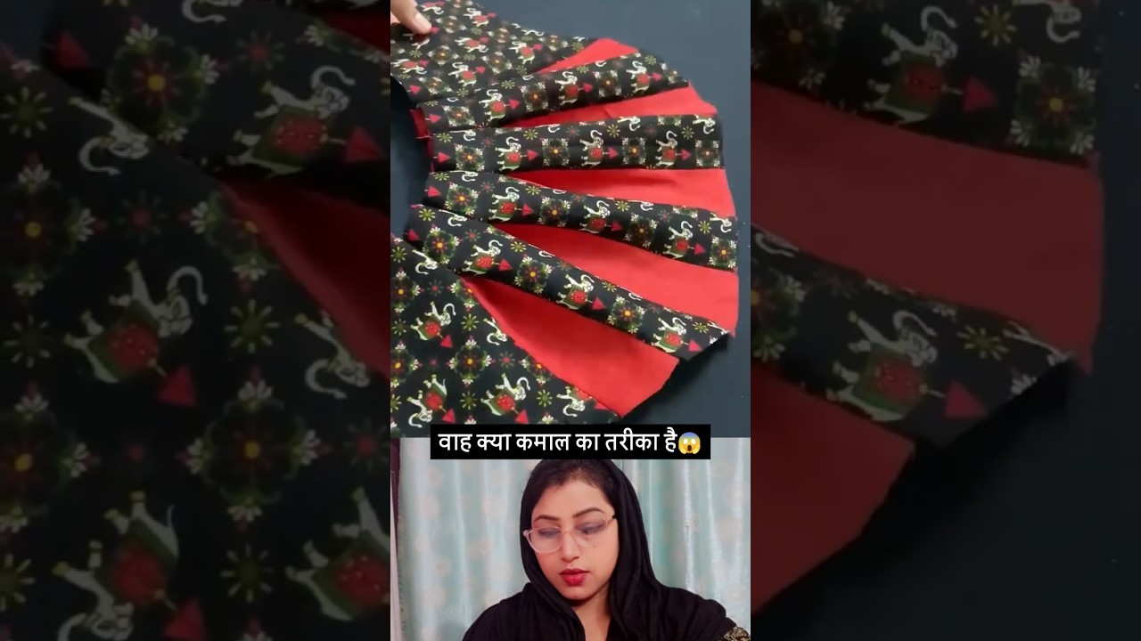 क्या जबरदस्त चीज़ बनाई है 😱 #short #stitch #clothing #tips #shortsfeed #ytshorts #diy #frock