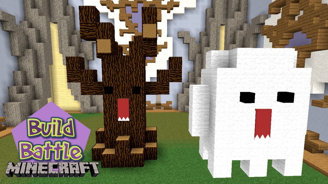 Build Battle - TEMA DANÇA E ÁRVORE MAL ASSOMBRADA!