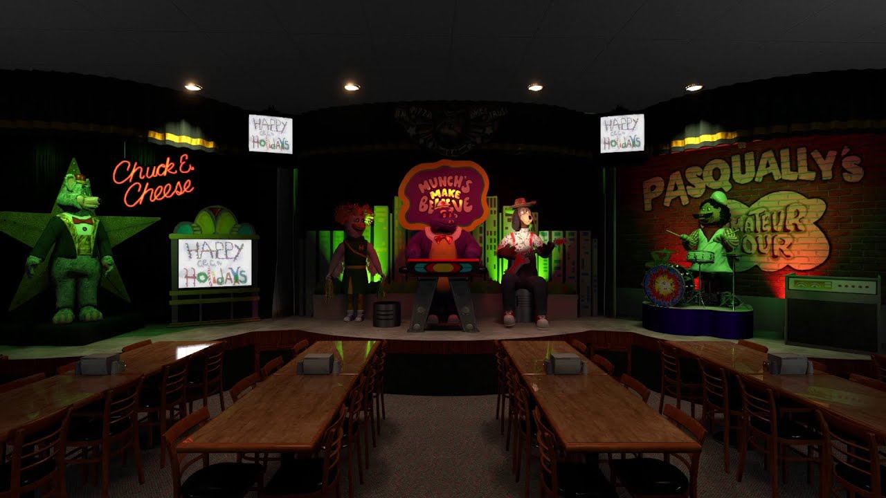 Chuck E Cheese's Holiday 2011 Show (All Segments) - Reel To Real 1.63