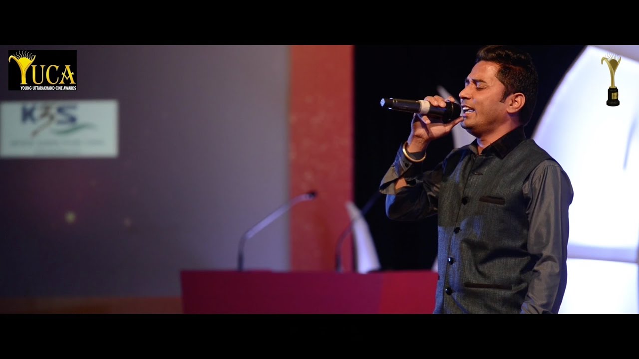 YUCA 2015: Performance - Kumaoni Nyoli Geet, Pappu Karki ji- Young Uttarakhand Cine Awards 2015