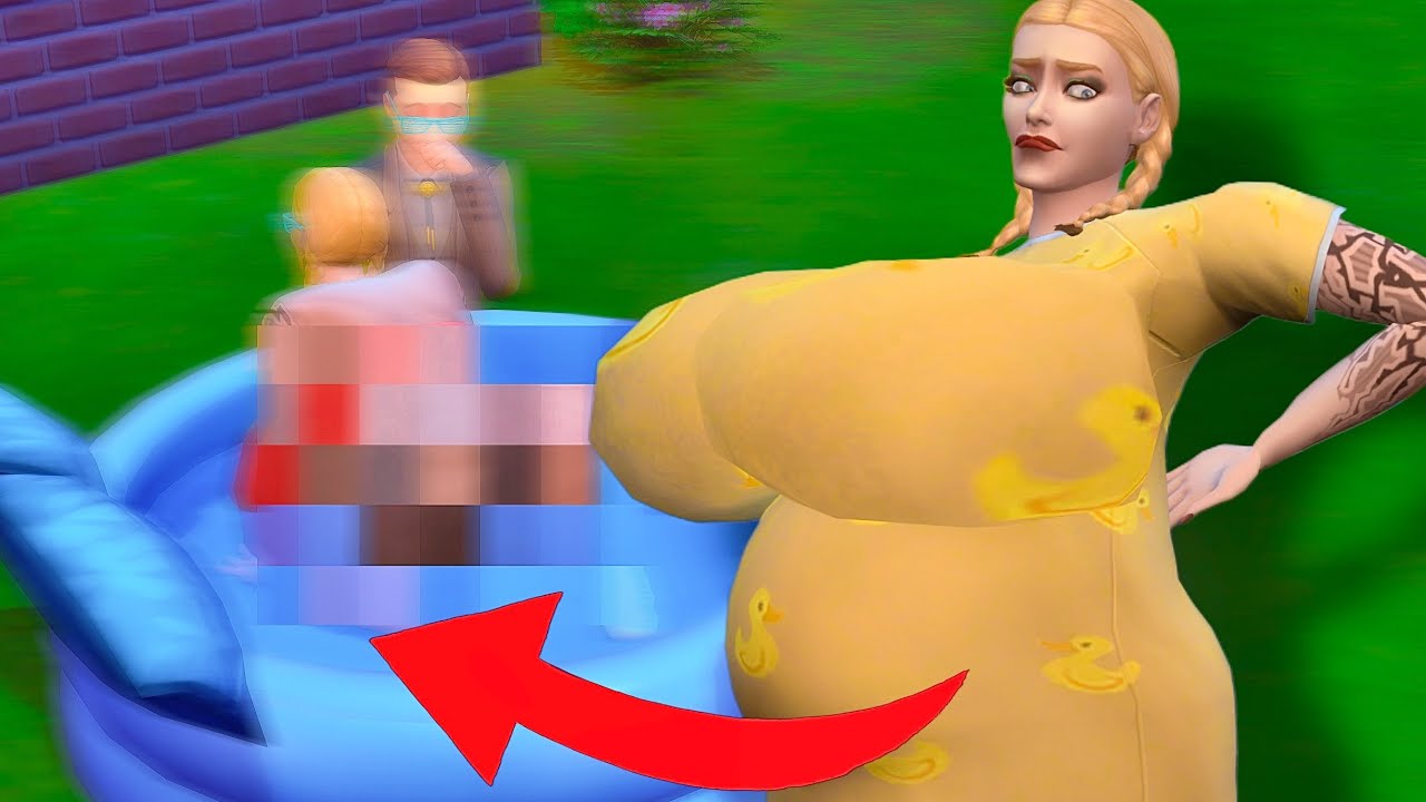Такого я не ожидала...Мод на реалистичные роды в SIMS 4