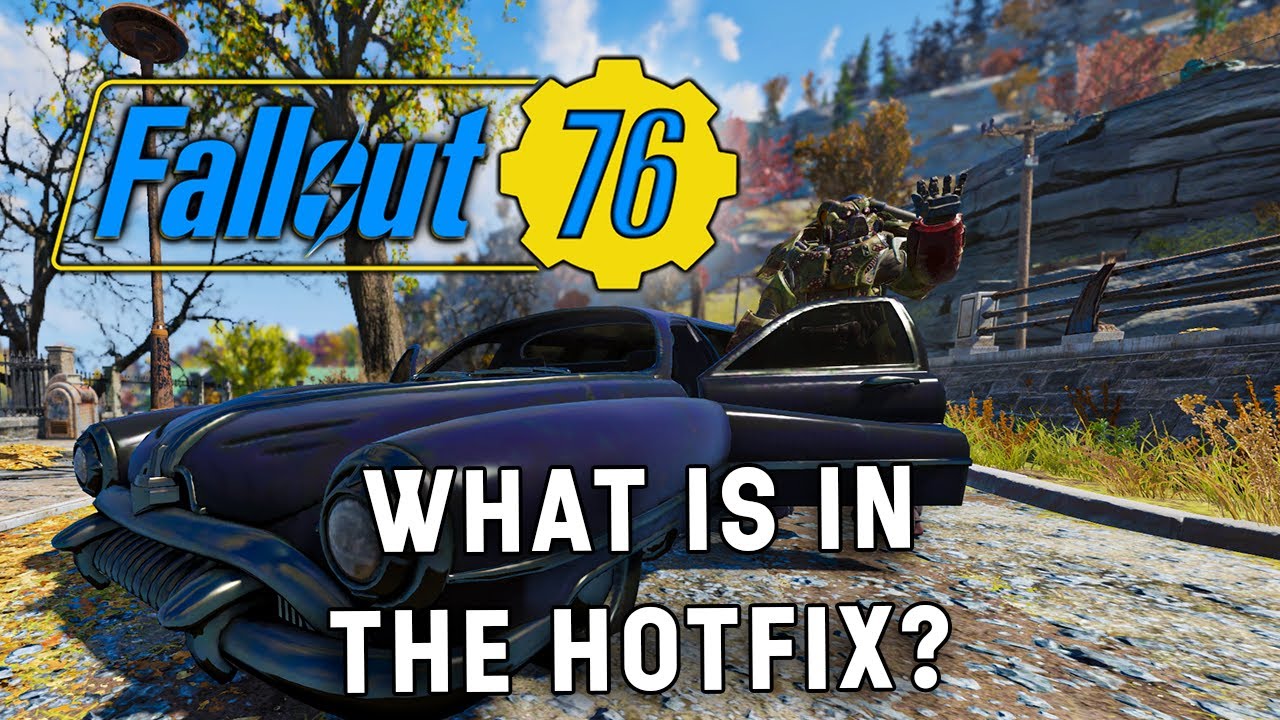 What Is Included In The Hotfix For Fallout 76 Today?