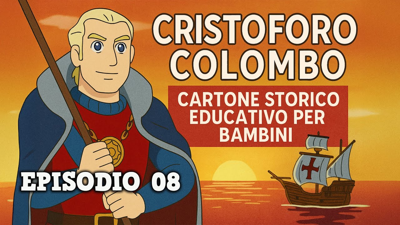 Cristoforo Colombo – Ep 08 – I confini del mondo | Cartone storico educativo per bambini in italiano