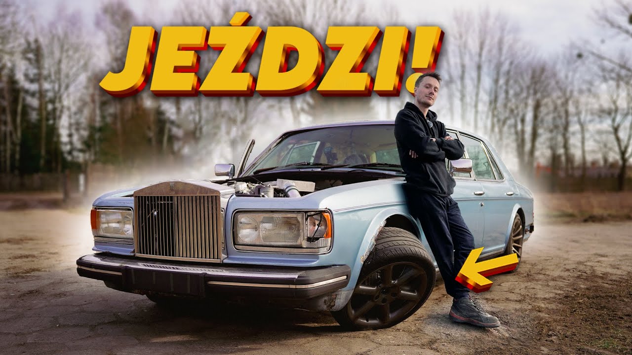Projekt Rolls Royce do driftu | Pierwsze testy z TURBO