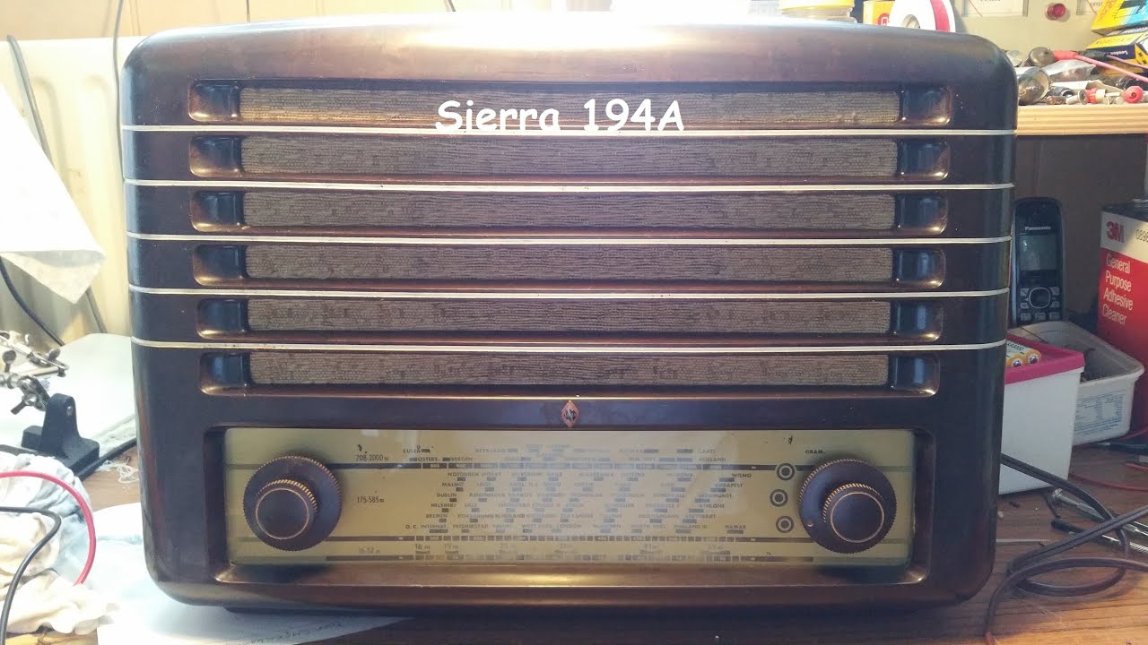 Reparatie Vintage Radio Sierra 194A