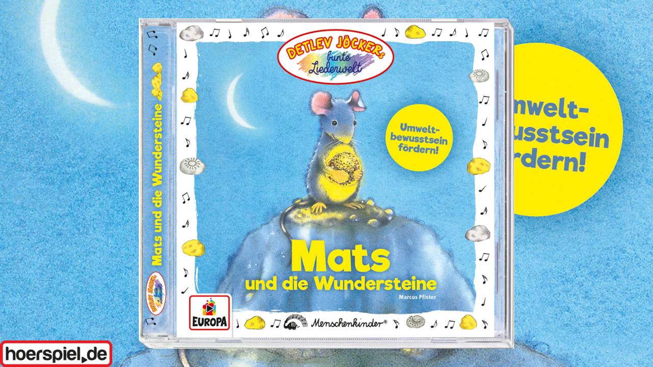 Detlev Jöcker / Marcus Pfister: Mats und die Wundersteine (Liederhörspiel)