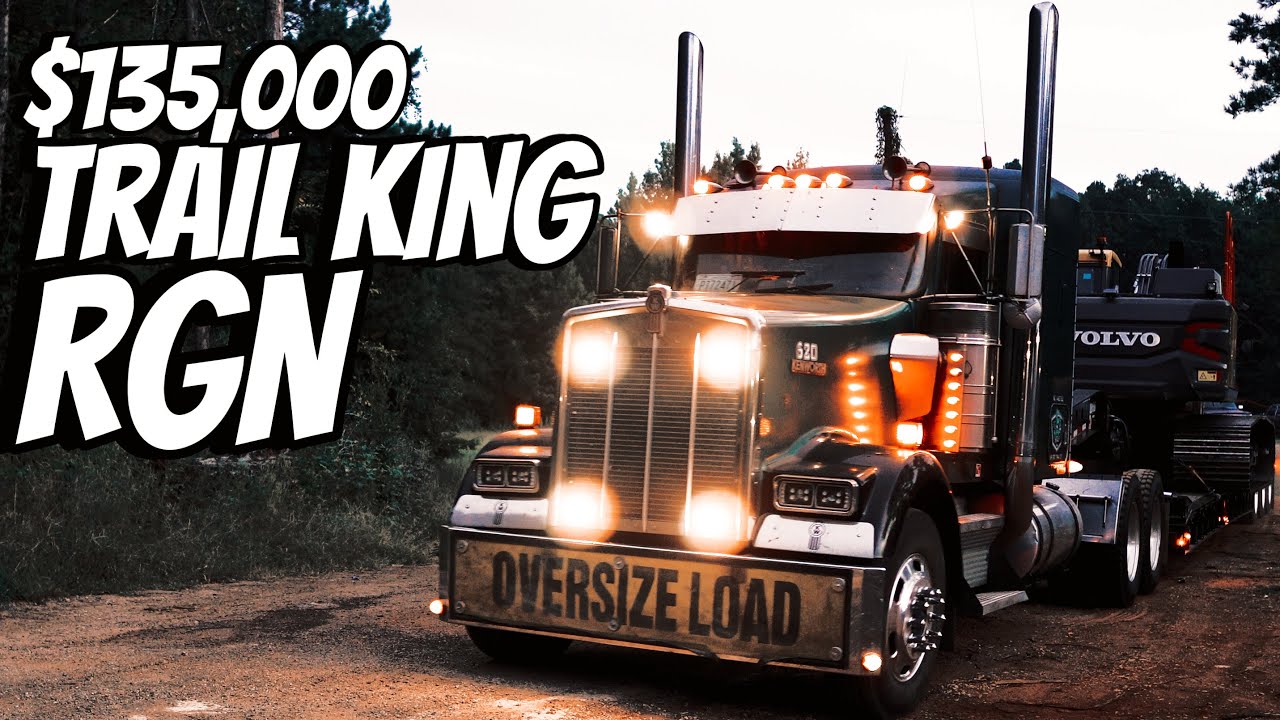 FIRST LOAD WITH BRAND NEW LOWBOY